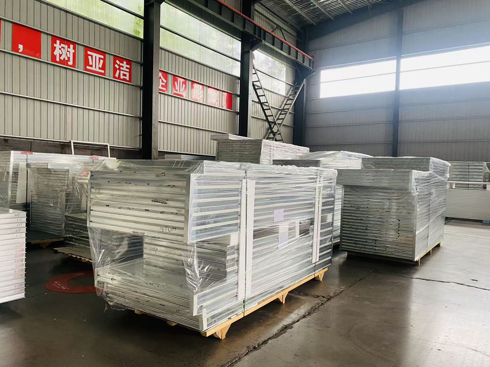 玻鎂巖棉手工凈化板