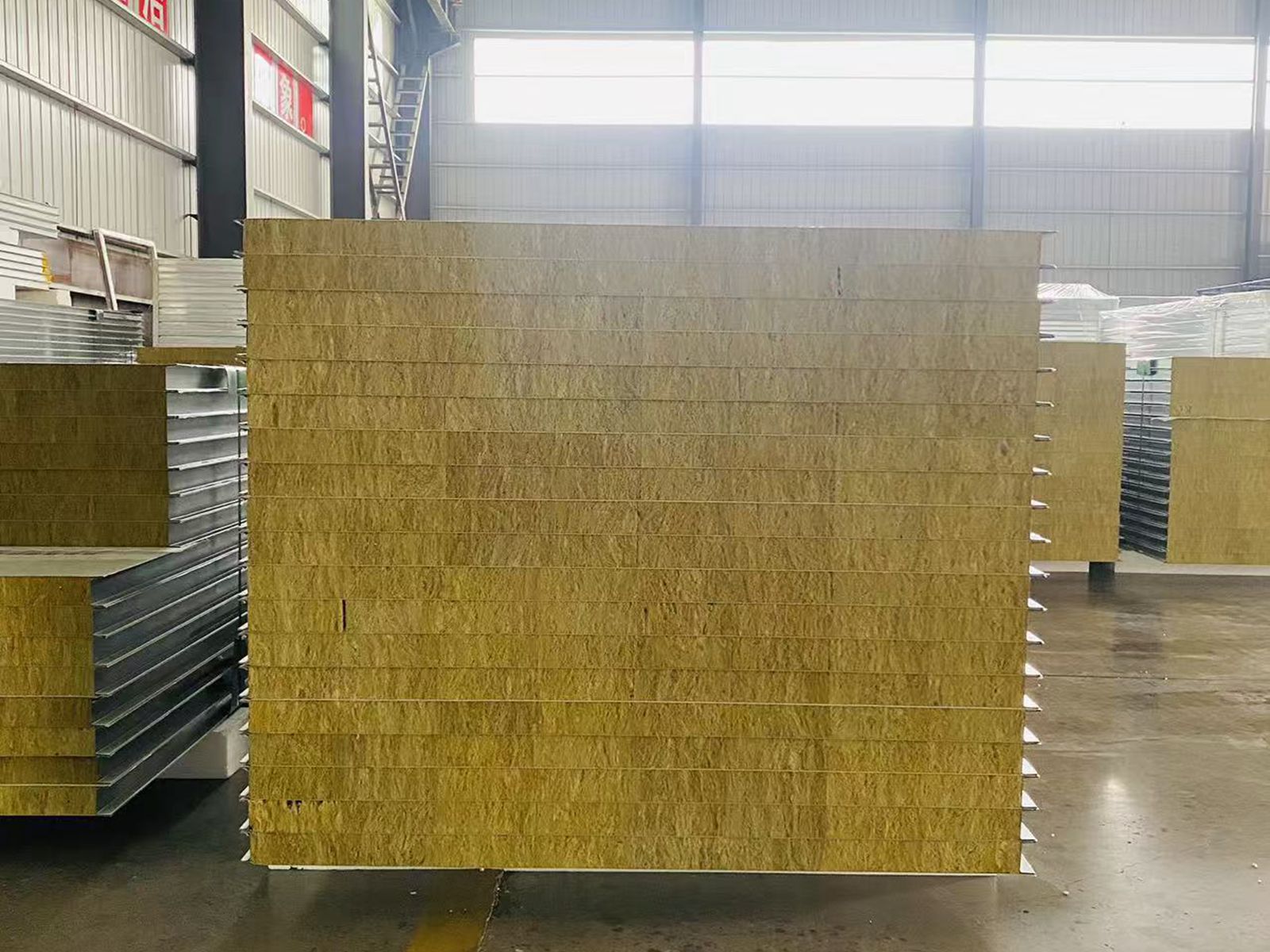 手工巖棉凈化板