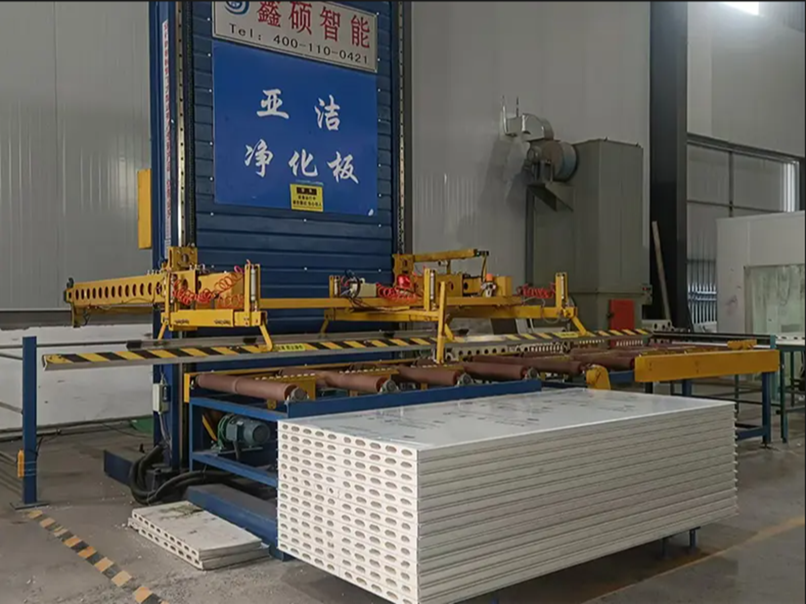 機(jī)制硫氧鎂凈化板